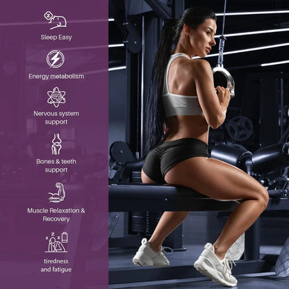 Magnesium 12 in 1 Complex 700mg - Glycinate Citrate Malate Taurate.